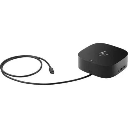Docking USB Tipo-C HP G5/ 4xUSB/ 1xUSB Tipo-C PD/ 1xHDMI 4K/ 1xRJ45/ 2xDisplayPort/ Negro - PixelPlaza