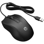 Ratón HP 105/ Hasta 1600 DPI/ Negro - PixelPlaza
