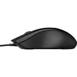 Ratón HP 105/ Hasta 1600 DPI/ Negro - PixelPlaza