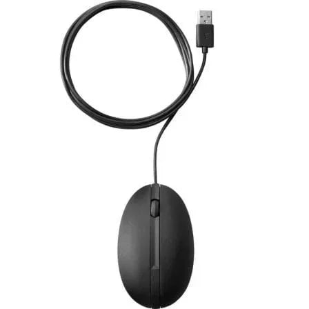 Ratón HP 320M/ Hasta 1200 DPI/ Negro - PixelPlaza