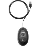 Ratón HP 320M/ Hasta 1200 DPI/ Negro - PixelPlaza