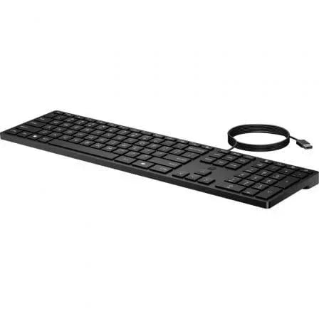 Teclado HP 320K/ Negro - PixelPlaza