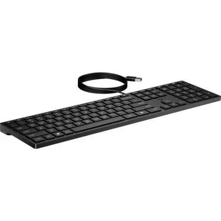 Teclado HP 320K/ Negro - PixelPlaza
