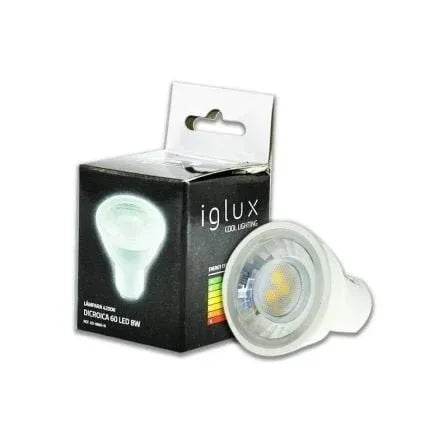 Bombilla Iglux XD-0860-F/ Casquillo GU10/ 8W/ 520 Lúmenes/ 5500K - PixelPlaza