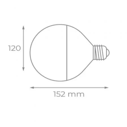 Bombilla Led Iglux XG-1527-C V2/ Casquillo E27/ 15W/ 1200 Lúmenes/ 3000K - PixelPlaza