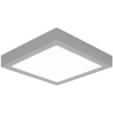 Downlight Iglux SUP-102413-FS/ Cuadrado/ Ø170x170x35mm/ Potencia 13W/ 1020 Lúmenes/ 3000ºK/ Plata - PixelPlaza