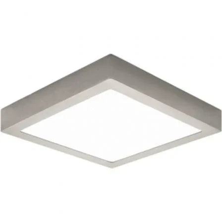 Downlight Iglux SUP-102418-NS/ Cuadrado/ Ø220x220x35mm/ Potencia 18W/ 1540 Lúmenes/ 3000ºK/ Níquel - PixelPlaza