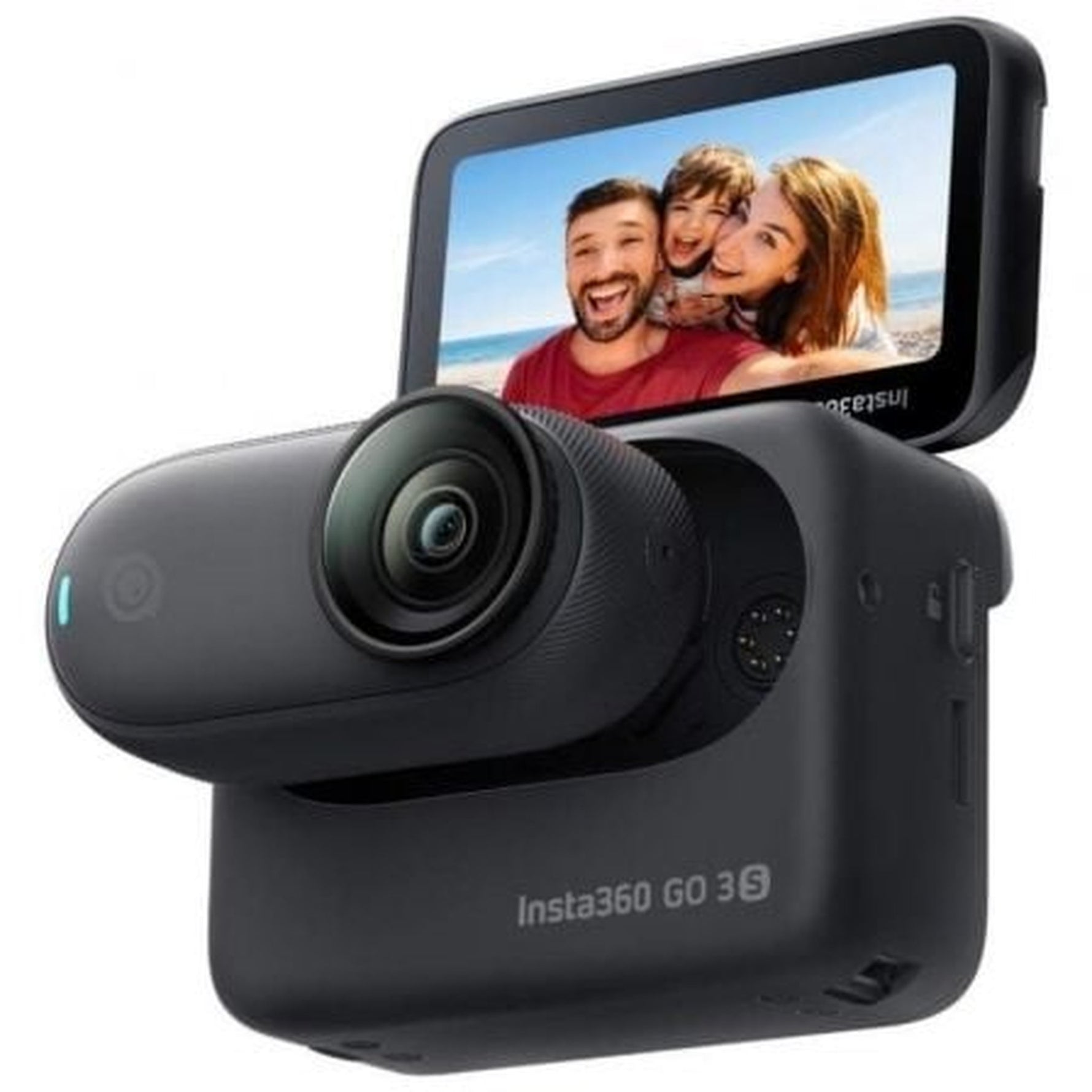 Cámara Digital Deportiva Insta360 GO 3S/ 4K/ Ángulo de visión 180ş/ Negra