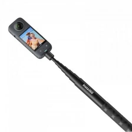 Palo para Selfie Insta360 Invisible Selfie Stick 114cm/ Negro - PixelPlaza
