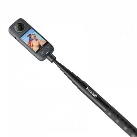 Palo para Selfie Insta360 Invisible Selfie Stick 114cm/ Negro - PixelPlaza