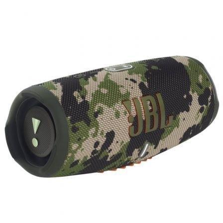 Altavoz con Bluetooth JBL Charge 5/ 40W/ 1.0/ Verde Camuflaje - PixelPlaza