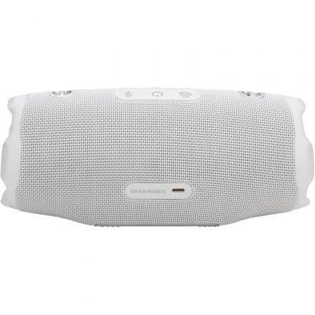 Altavoz con Bluetooth JBL Charge 6/ 45W/ 1.0/ Blanco - PixelPlaza