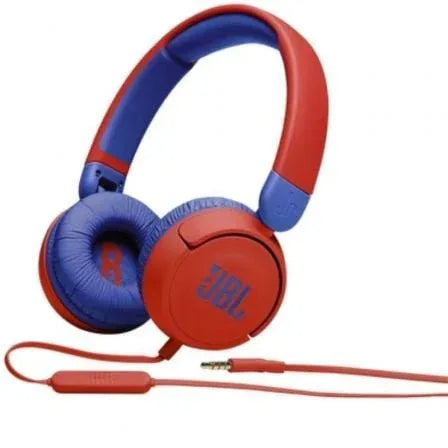 Auriculares Infantiles JBL JR310/ con Micr¾fono/ Jack 3.5/ Rojos y Azules - PixelPlaza