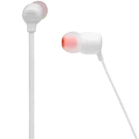 Auriculares Inalámbricos Intrauditivos JBL Tune 125BT/ con Micrófono/ Bluetooth/ Blancos - PixelPlaza