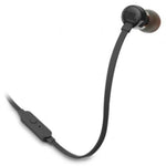 Auriculares Intrauditivos JBL Tune 160/ con Micrófono/ Jack 3.5/ Negros - PixelPlaza