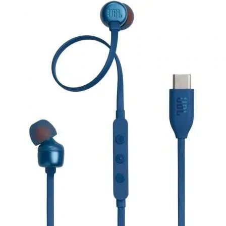 Auriculares Intrauditivos JBL Tune 310C/ con Micrófono/ Azules - PixelPlaza