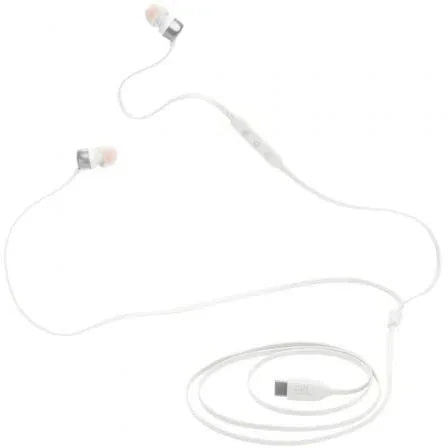 Auriculares Intrauditivos JBL Tune 310C/ con Micrófono/ Blancos - PixelPlaza