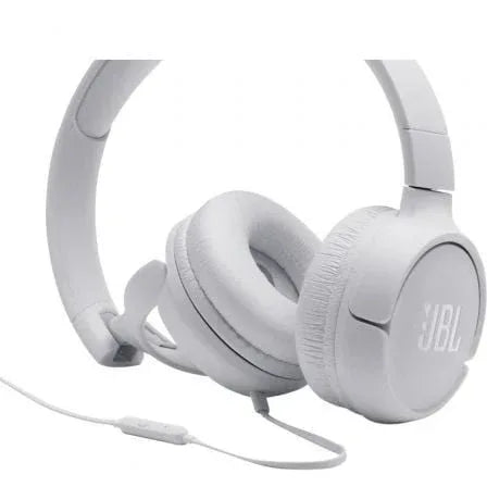 Auriculares JBL Tune 500/ con Micrófono/ Jack 3.5/ Blancos - PixelPlaza