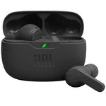 Auriculares Bluetooth JBL Wave Beam con estuche de carga/ Autonomía 8h/ Negros - PixelPlaza