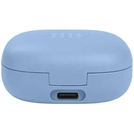 Auriculares Bluetooth JBL Wave Flex con estuche de carga/ Autonomía 8h/ Azules - PixelPlaza
