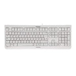 Teclado Cherry kc 1000 silencioso USB ultra slim Blanco #blanco