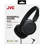 Auriculares JVC HA-S31M/ con Micr¾fono/ Jack 3.5/ Negros - PixelPlaza
