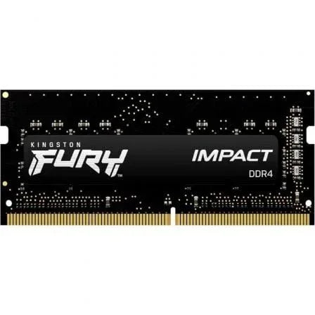 Memoria RAM Kingston FURY Impact 16GB/ DDR4/ 3200MHz/ 1.2V/ CL20/ SODIMM - PixelPlaza