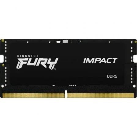Memoria RAM Kingston FURY Impact 32GB/ DDR5/ 5600MHz/ 1.1V/ CL40/ SODIMM - PixelPlaza