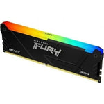 Memoria RAM Kingston FURY Beast RGB 32GB/ DDR4/ 3200MHz/ 1.35V/ CL16/ DIMM - PixelPlaza