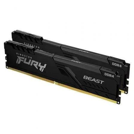 Memoria RAM Kingston FURY Beast 2 x 8GB/ DDR4/ 3200MHz/ 1.35V/ CL16/ DIMM - PixelPlaza