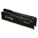 Memoria RAM Kingston FURY Beast 2 x 16GB/ DDR4/ 3200MHz/ 1.35V/ CL16/ DIMM - PixelPlaza