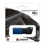 Pendrive 64GB Kingston DataTraveler Exodia M USB 3.2 - PixelPlaza