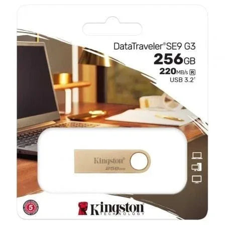 Pendrive 256GB Kingston DataTraveler SE9 G3 USB 3.2 - PixelPlaza