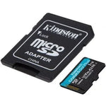 Tarjeta de Memoria Kingston CANVAS Go! Plus 1TB microSD XC con Adaptador/ Clase 10/ 200MBs - PixelPlaza