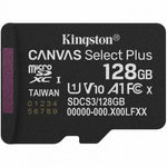 Tarjeta de Memoria Kingston CANVAS Select Plus 128GB microSD XC/ Clase 10/ 150MBs - PixelPlaza
