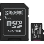 Tarjeta de Memoria Kingston CANVAS Select Plus 128GB microSD XC con Adaptador/ Clase 10/ 150MBs - PixelPlaza