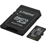 Tarjeta de Memoria Kingston CANVAS Select Plus 128GB microSD XC con Adaptador/ Clase 10/ 150MBs - PixelPlaza
