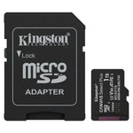 Tarjeta de Memoria Kingston CANVAS Select Plus 1TB microSD XC con Adaptador/ Clase 10/ 150MBs - PixelPlaza