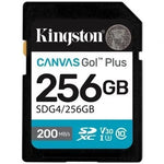 Tarjeta de Memoria Kingston CANVAS Go! Plus 256GB SD XC/ Clase 10/ 200MBs - PixelPlaza