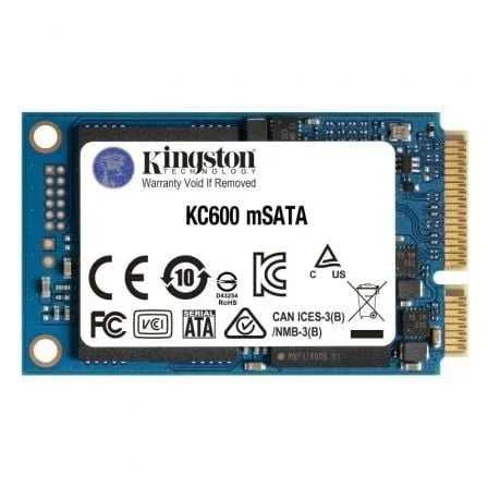 Disco SSD Kingston KC600 512GB/ mSATA/ Full Capacity - PixelPlaza