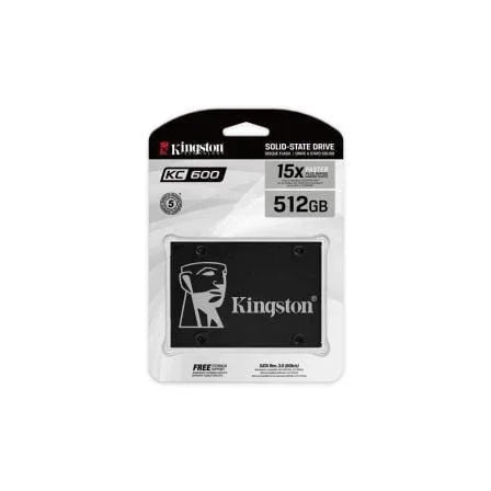 Disco SSD Kingston SKC600 512GB/ SATA III/ Full Capacity - PixelPlaza