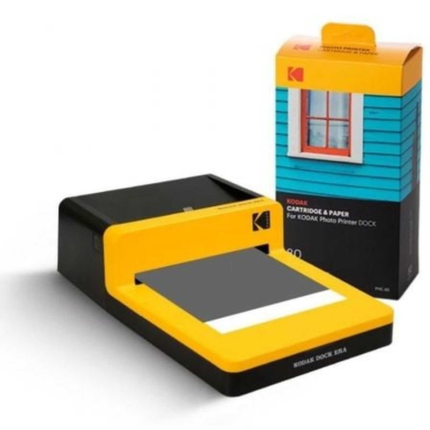 Papel Fotográfico + Cartuchos para Kodak Dock PD450 y KD600/ 4"x6"/ 80 Hojas