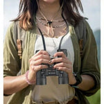 Prismáticos Kodak BCS400/ Zoom 10X/ 25mm/ Negros - PixelPlaza