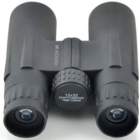Prismáticos Kodak BCS600/ Zoom 12X/ 32mm/ Negros - PixelPlaza