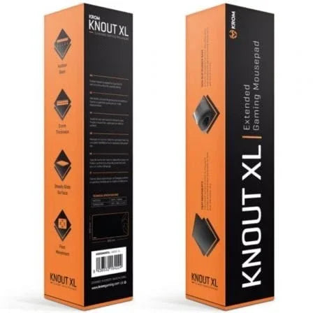 Alfombrilla Krom Knout XL/ 900 x 350 x 3 mm - PixelPlaza