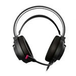 Auriculares Gaming con Micrófono Krom Kappa/ Jack 3.5/ USB 2.0/ Negros - PixelPlaza
