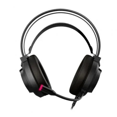 Auriculares Gaming con Micrófono Krom Kappa/ Jack 3.5/ USB 2.0/ Negros - PixelPlaza