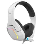 Auriculares Gaming con Micrófono Krom Kopa 7.1/ USB 2.0/ Blancos - PixelPlaza