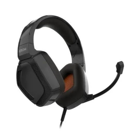 Auriculares Gaming con Micrófono Krom Kopa Pro/ Jack 3.5/ Negros - PixelPlaza