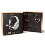 Auriculares Gaming con Micrófono Krom Kopa Pro/ Jack 3.5/ Blancos - PixelPlaza